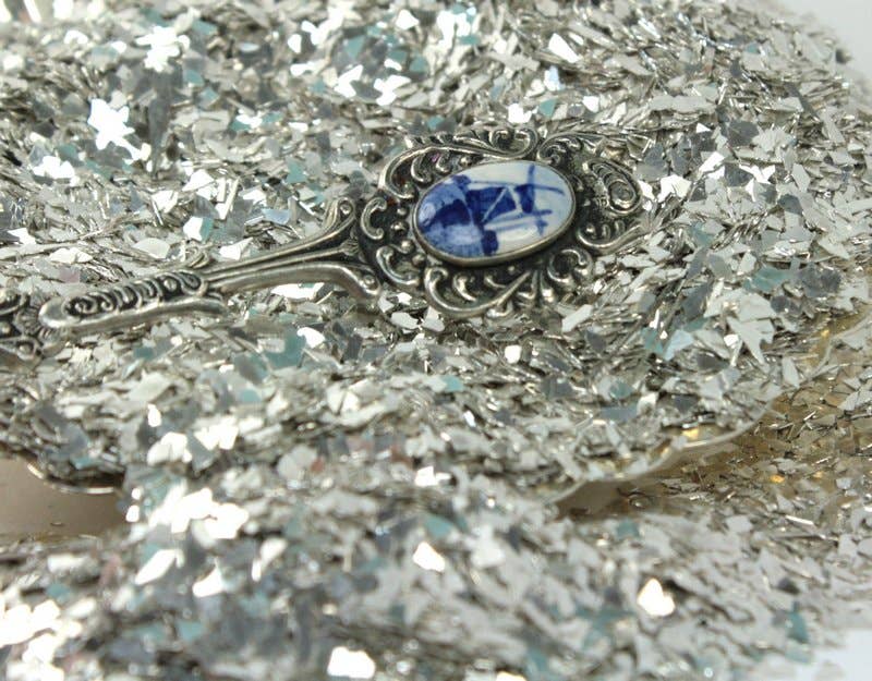 Silver German Glass Glitter - Real Super Shard Glitter for wholesale on Faire5
