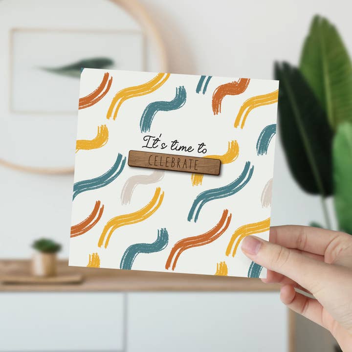 It's Time to Celebrate Card for wholesale by KDee Designs