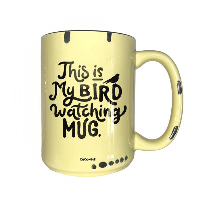 coco+bie designs – Engroshandel Kaffekrus – Fuglekigger Krus - Fugleelsker Krus, Sjovt Krus, Natur Krus4