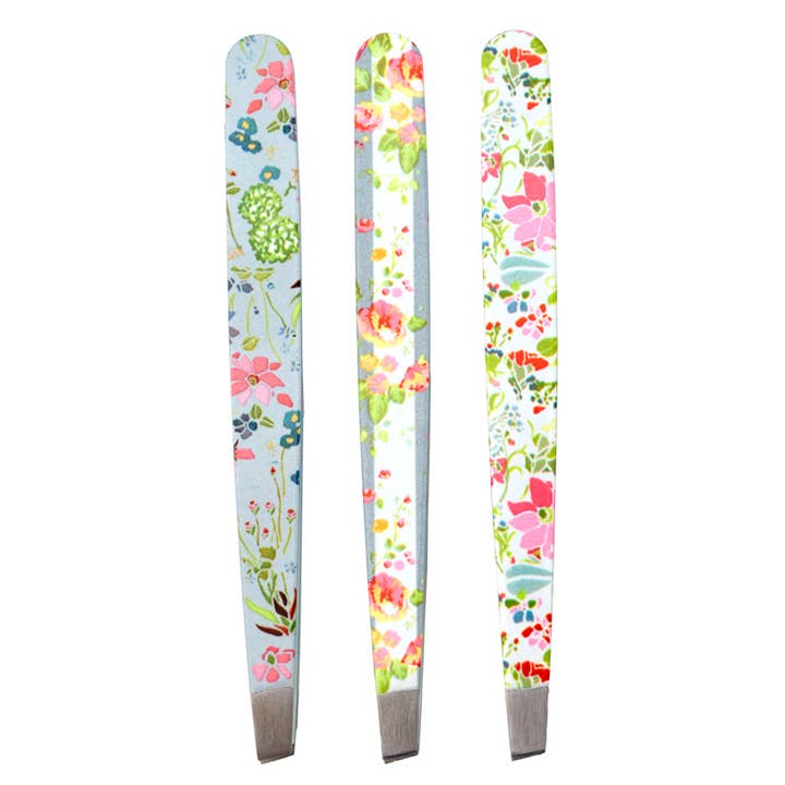 Puckator EU - Wholesale Tweezers - Julie Dodsworth Pink Botanical Tweezers1
