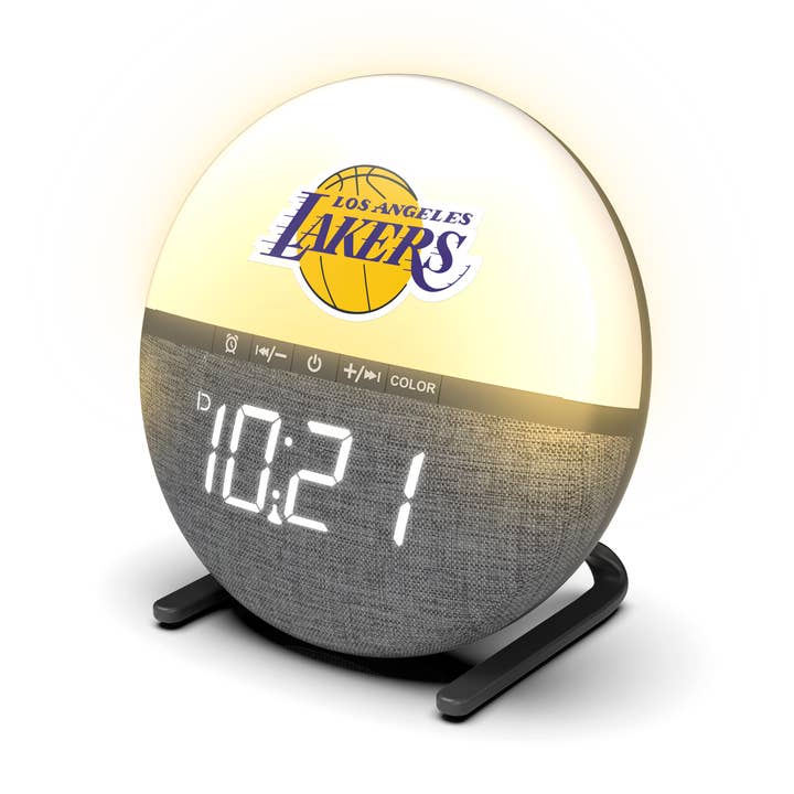NBA Los Angeles Lakers Sunrise Alarm Clock for wholesale by Prime Brands Group
