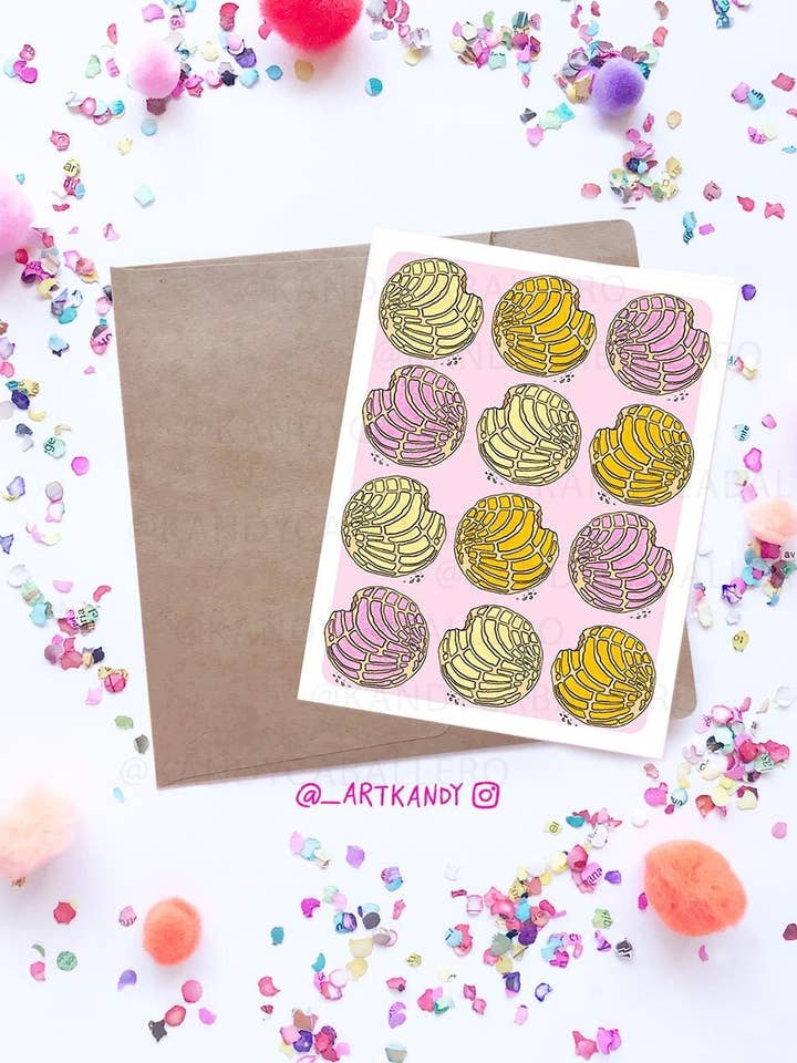 Concha Grußkarte für den Großhandel von ArtKandy