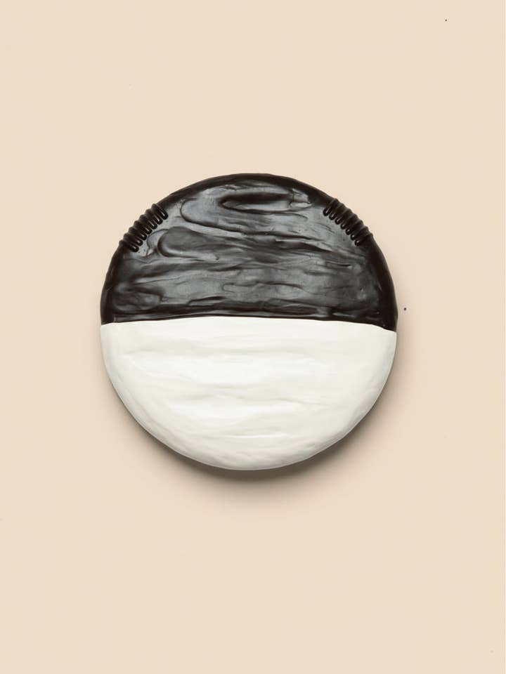 Bubbies Black & White Cookie Teether for wholesale by PiccoliNY