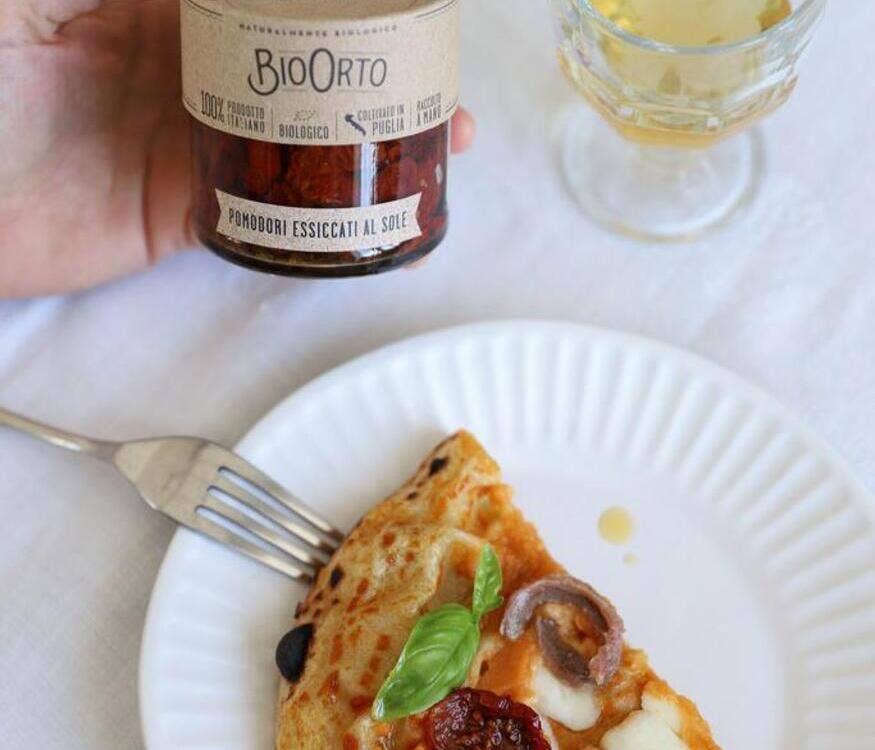 Bio Orto Società Cooperativa Agricola - Vendita all'ingrosso Spezie essiccate - Pomodori Bio essiccati al sole in olio EVO - 360gr2