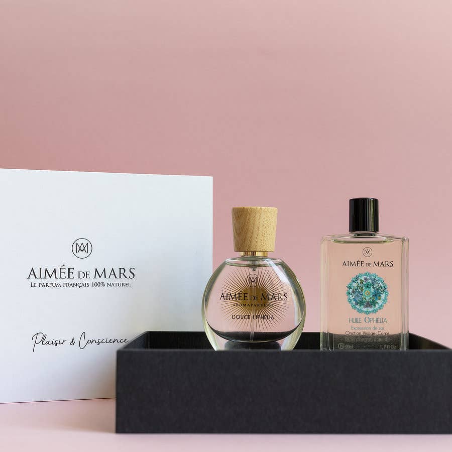 AIMEE DE MARS - Wholesale Perfume Gift Set - Coffret Ophélia Rituel d'Expression Parfum et Huile Corps0