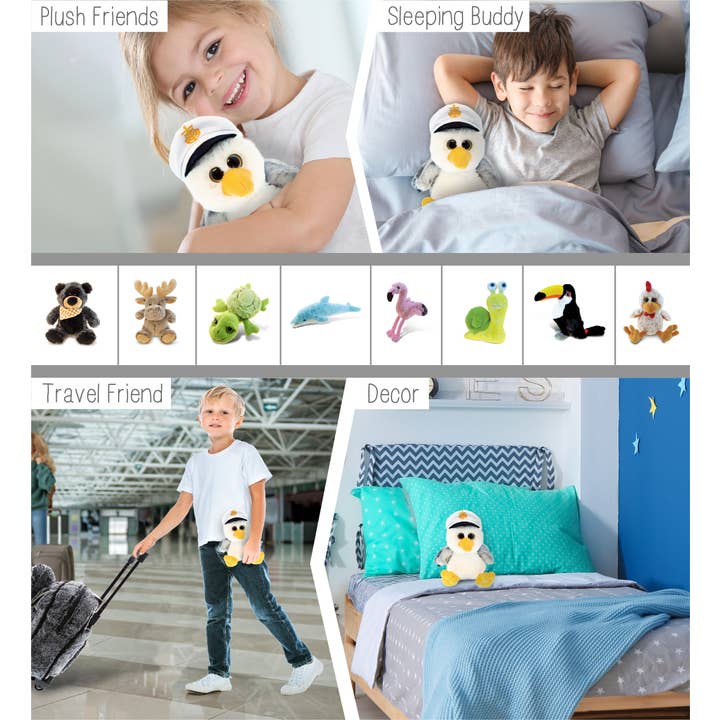 Cota Global - Wholesale Stuffed/Plush Toy - Kids & Baby - Super Soft Plush - Seagull Sailor3