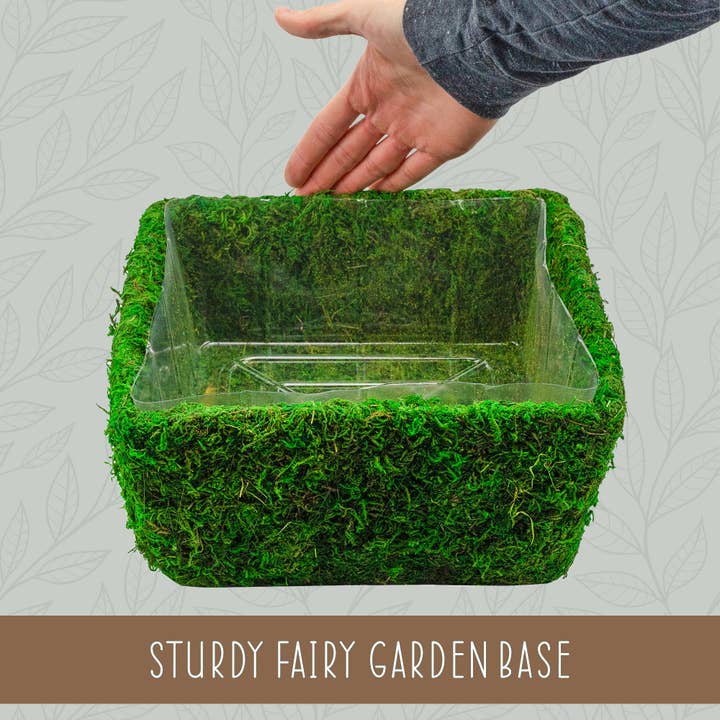 Kurated Korner – wholesale Terrarium – Esterno DIY Torkad Mossa Förtrollat Landskap Terrarium Startpaket