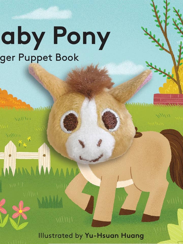 Baby Pony: Finger Puppet Book for wholesale by Chronicle Books