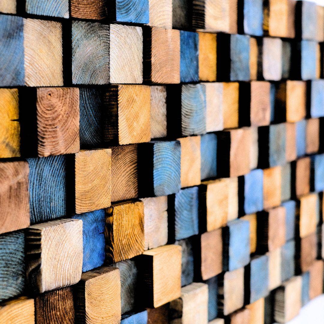 Artdesigna KG – Großhandel Wandkunst aus Holz – Geräucherte Farbe | Premium Holz handgefertigte Wandskulptur1