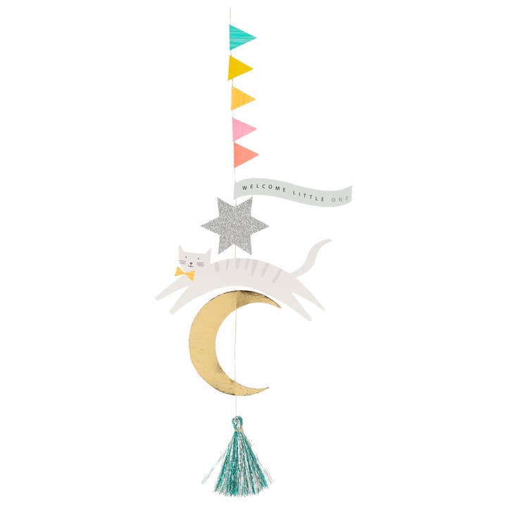 Meri Meri - Wholesale Baby Card - Welcome Little One Baby Card