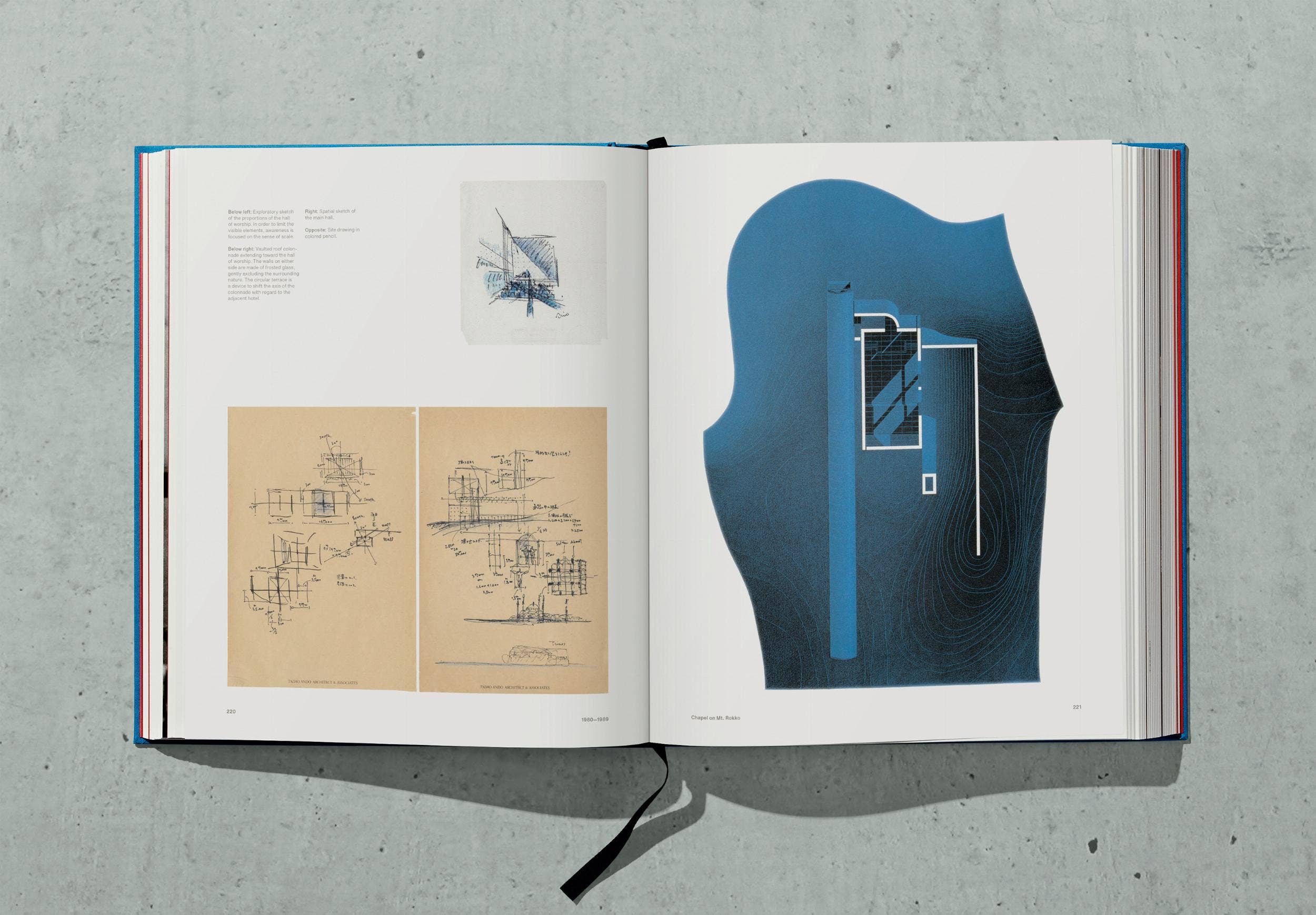 TASCHEN America - Wholesale Display Book - Tadao Ando. Sketches, Drawings, and Architecture (German, French, English)13