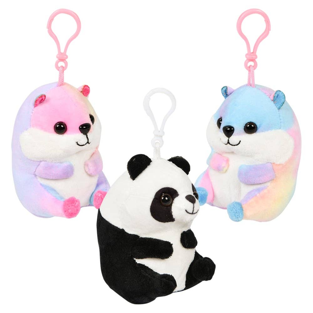 La Luna Bella - Toys - Wholesale Stuffed/Plush Toy - Kids & Baby - 4" 180PC BELLY BUDDY CLIP ASSORTMENT LLB Plush Toys4