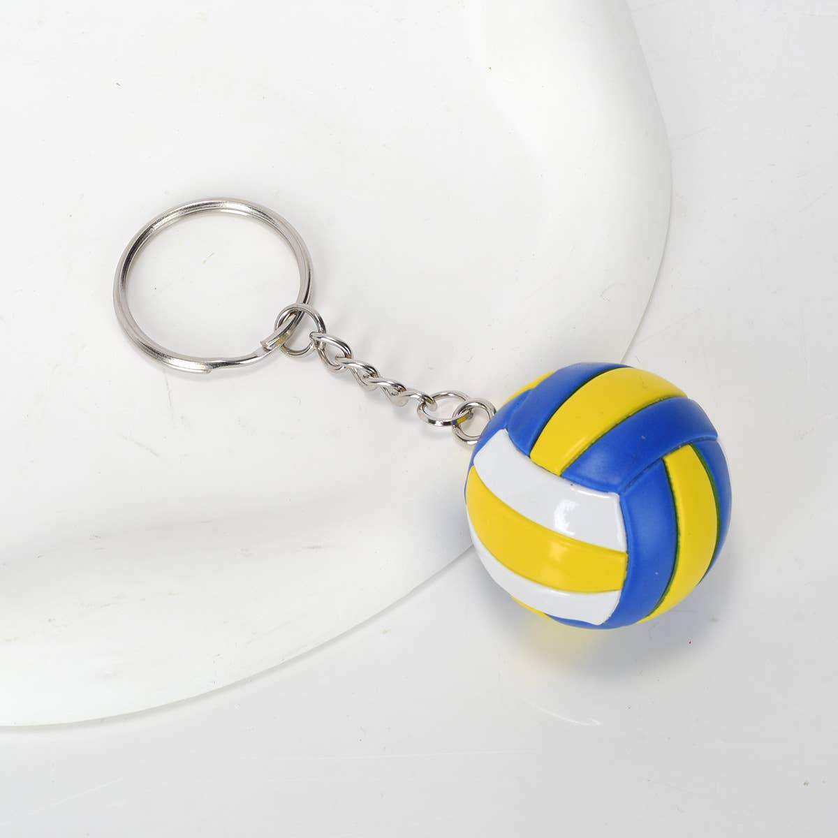 MKS America - Wholesale Keychain - Women's - Colorful Volleyball Keychain0