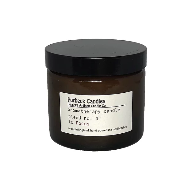 Purbeck Candles – wholesale Jar/filled candle – Aromatherapy Range Candle in Jar - To Focus4
