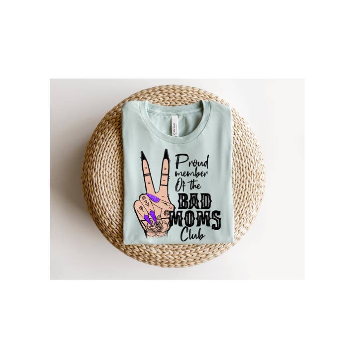 Bad Moms Club TRANSFER - DTF Transfer for wholesale by Sassy and Sublime