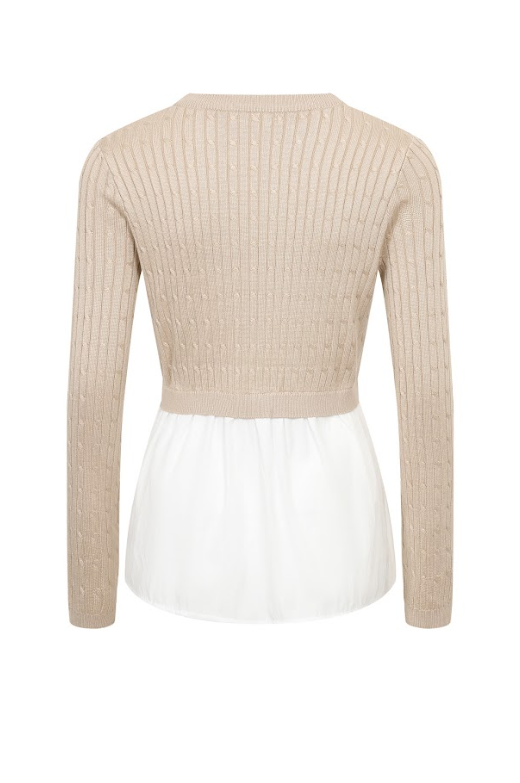 RIVIR - Wholesale Knit Top - Women's - Ligne Élégante Long Sleeve Top5