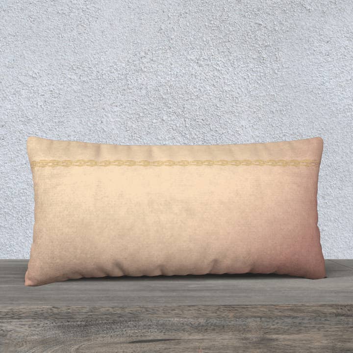 Kussenhoes met tropische print - vieux rose 🇨🇦 voor wholesale door The Wheaten Store