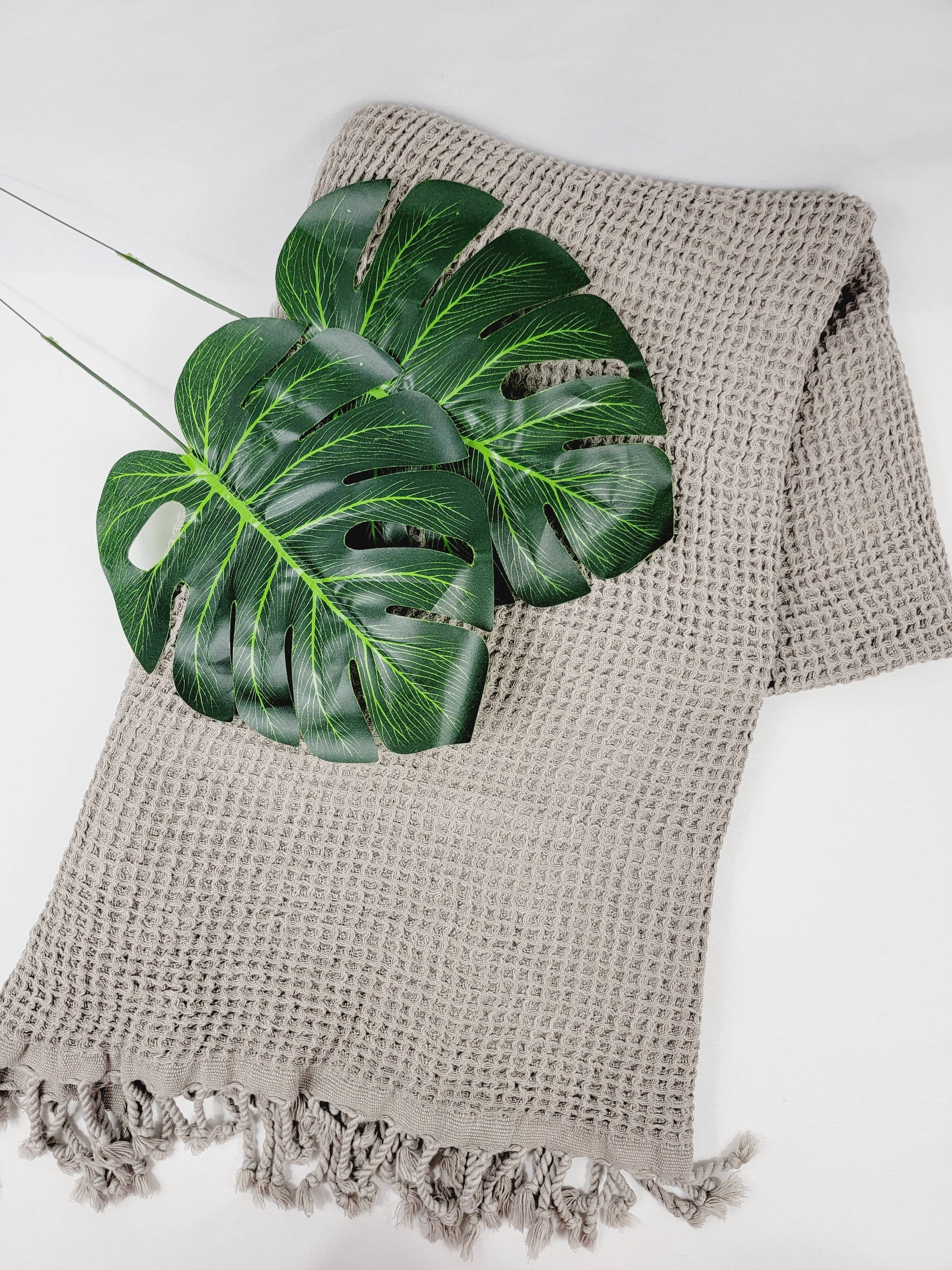 EBRU Home – Manta para sofá por atacado – Conjunto de Manta de Malha, Conjunto de Algodão de Malha 99x163 cm2