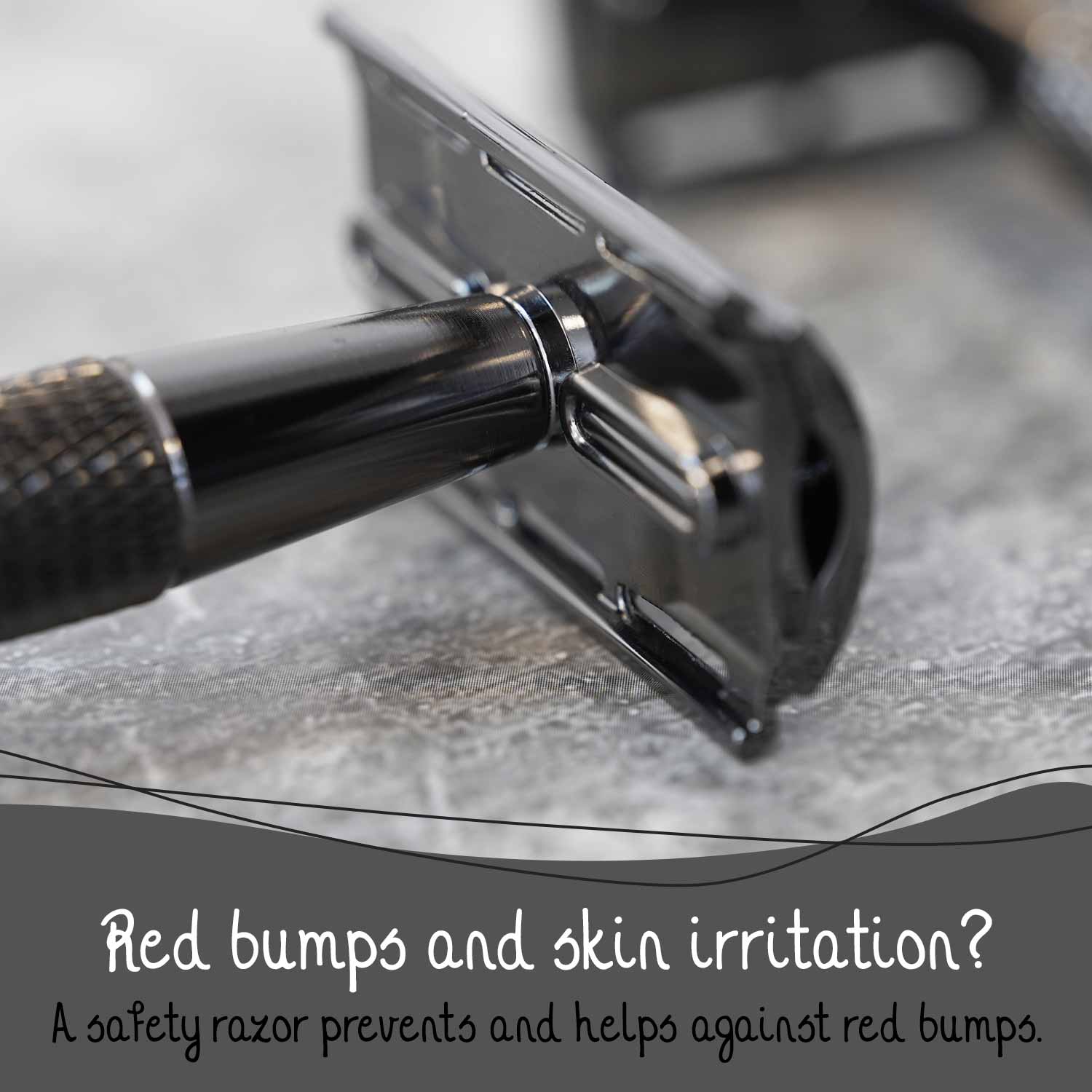 Bamboozy x Cosmeau - Wholesale Razor - Safety Razor Black Aluminium5