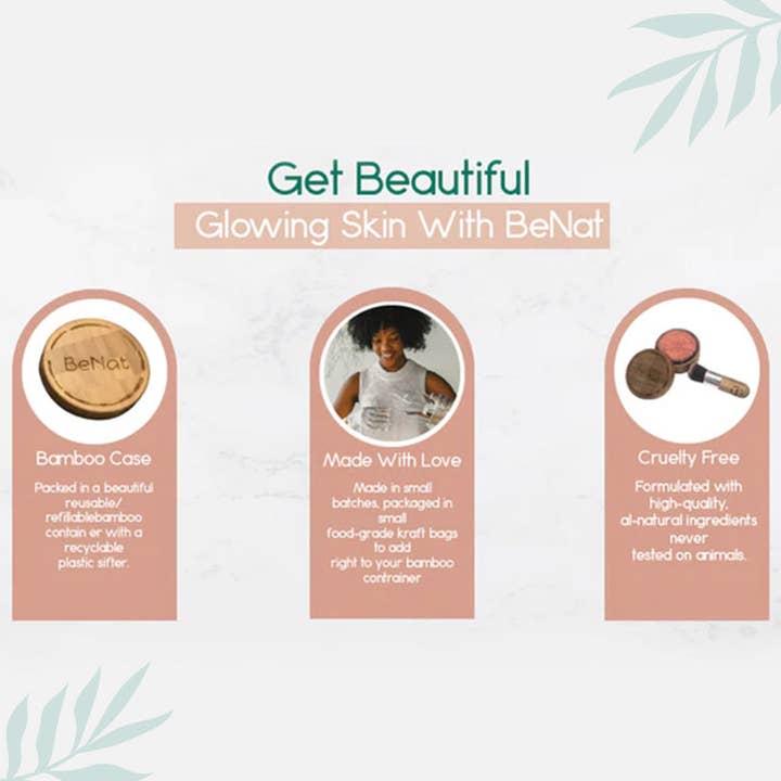 VIAI Beauty - Wholesale Blush - BENAT Blush Loose Powder3