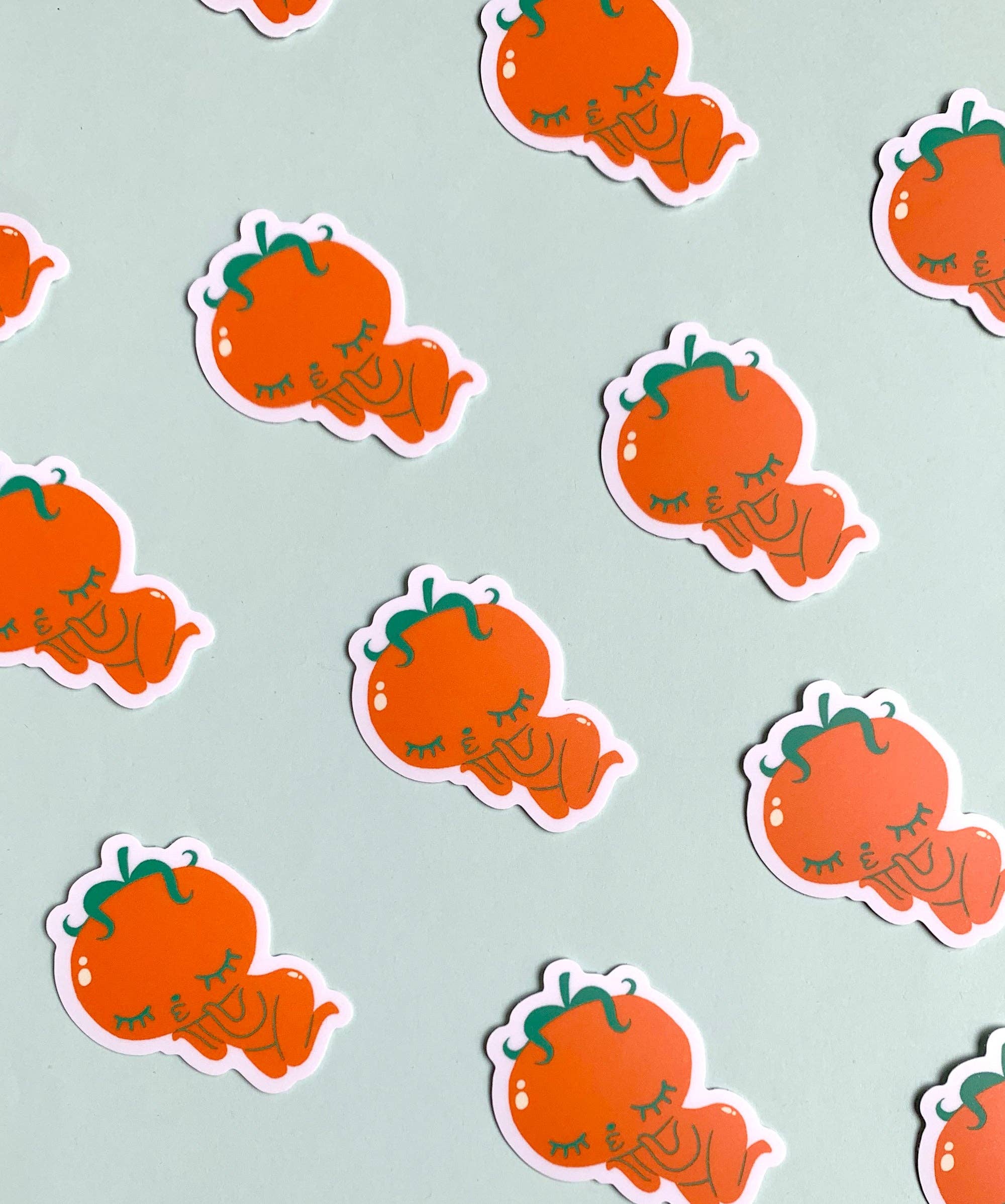 Hannakin - Wholesale Sticker - Kissy Tomato - Vinyl Sticker2