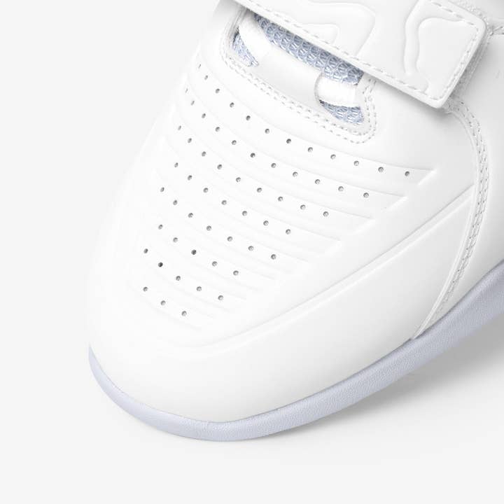 White LUXIAOJUN PowerPro I Weightlifting Shoes(White) for wholesale on Faire
