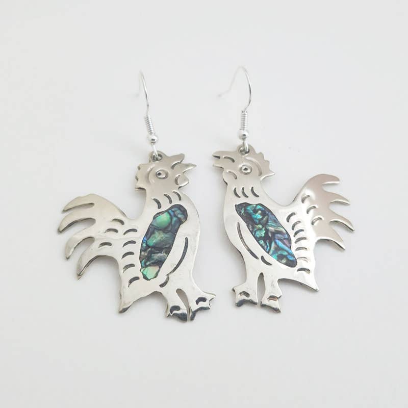 Costello International - Vente Boucles d'oreilles pendantes - La plus grande variété de boucles d'oreilles artisanales incrustées de mosaïque mexicaine11