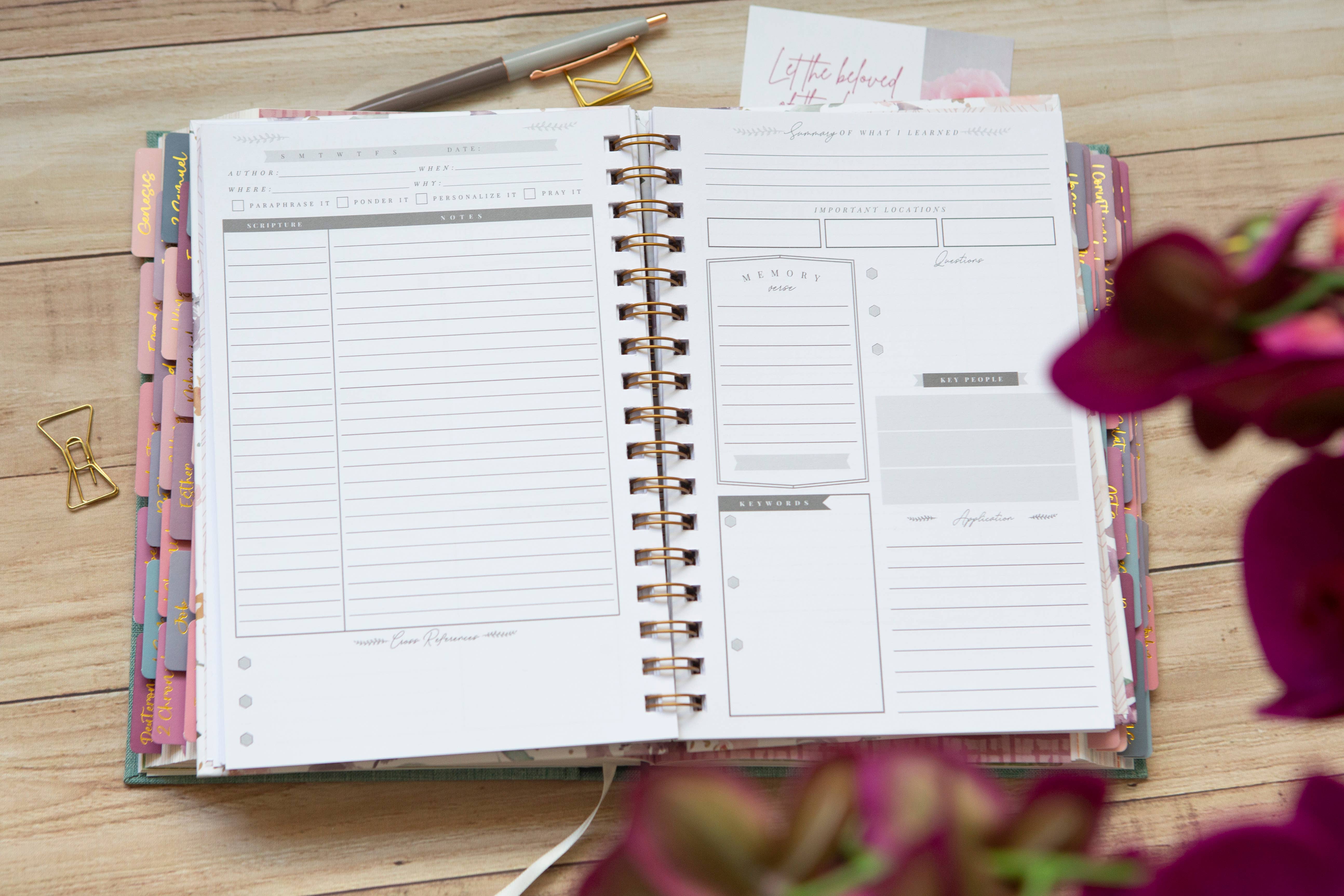 Chosen & Cherished - Wholesale Journal/Diary - Bible Study Journal | Verse Mapping Journal3