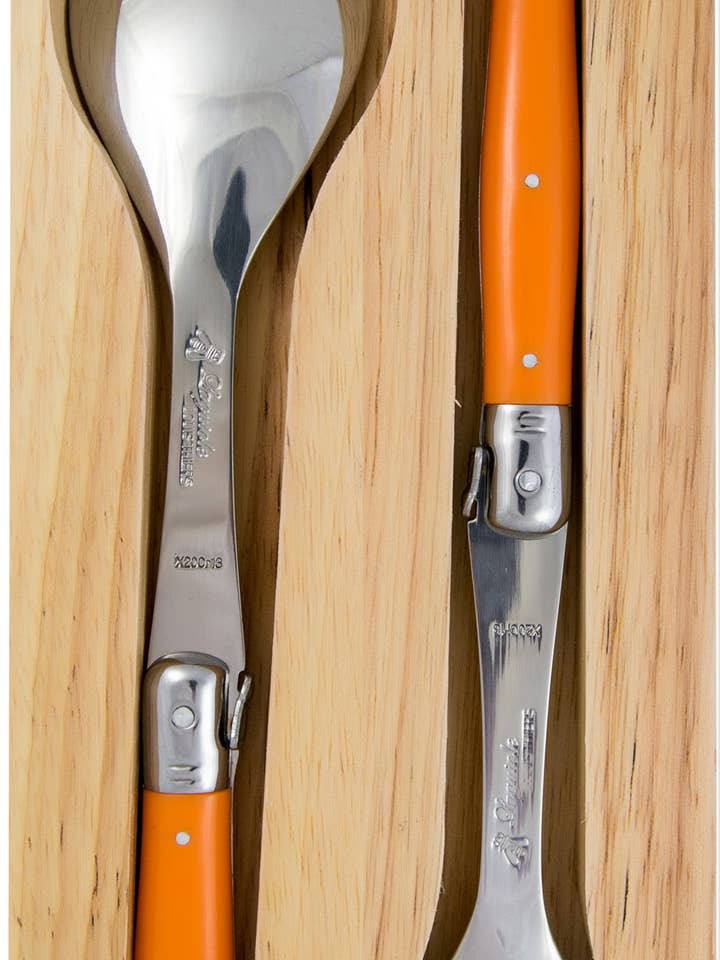 Laguiole by Louis Thiers 2-Piece Salad Serving Set for wholesale by Laguiole Australia