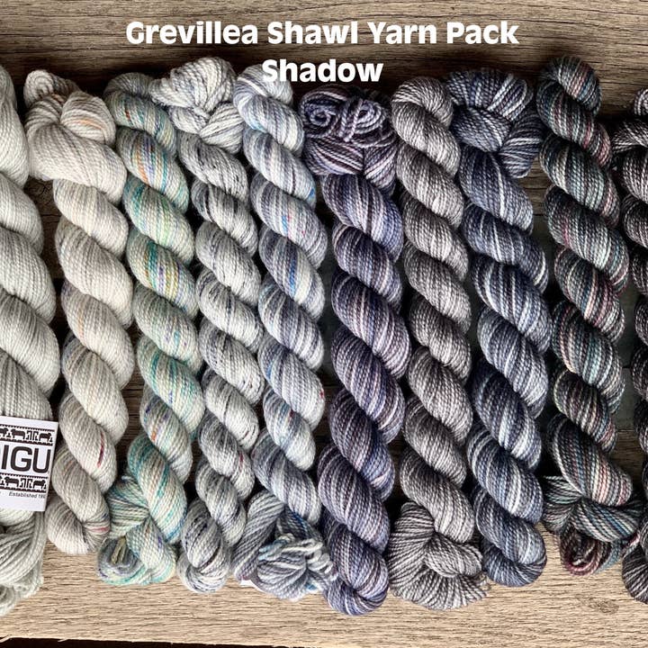 Koigu Wool Designs – Engroshandel Strikke-/hækleartikler – Grevillea tørklæde garnpakker2