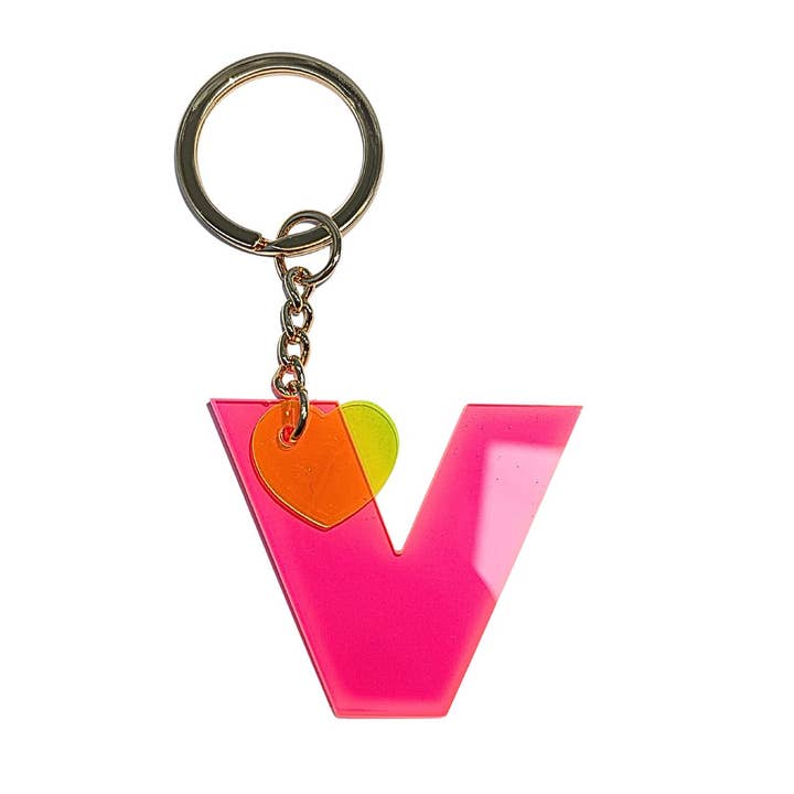 Happy Letters - V - Pink for wholesale by nobis design