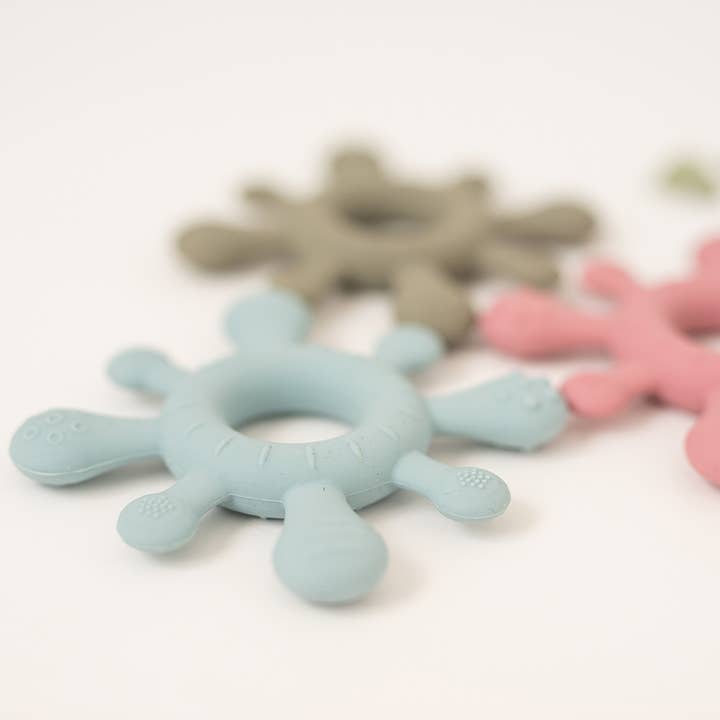 Olmitos S.A - Vendita all'ingrosso Massaggiagengive (senza clip) - Neonati - Ciuccio da dentizione con texture in silicone8