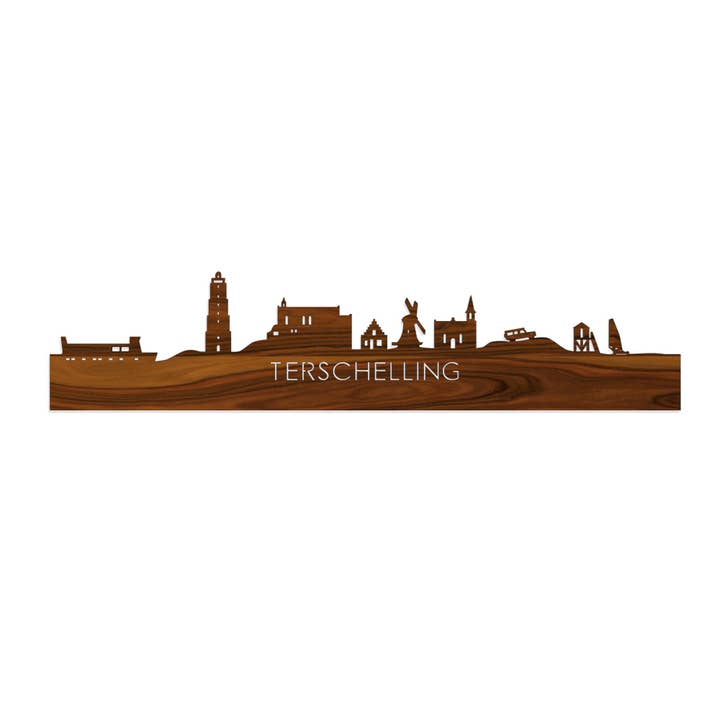 Palissandre Terschelling Skyline pour la vente par WoodWideCities
