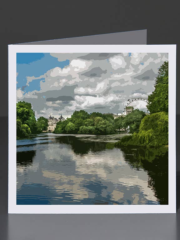 London Cards: Saint James Park 33 / Greeting Card for wholesale by Eliot Siegel & The British Art Gallery