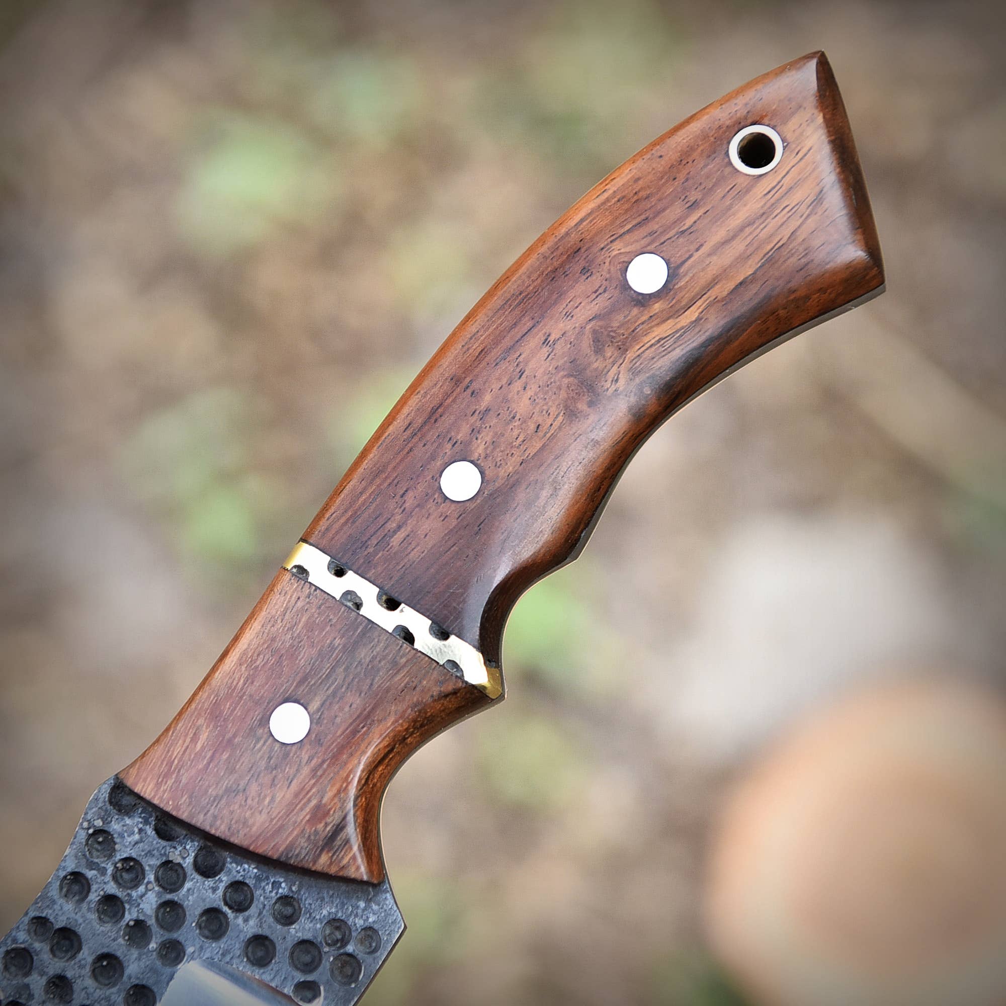 Deer Edge - Wholesale Pocket Knife/Holder - 10" Bushcraft Tracker Knife with Leather Sheath for men3