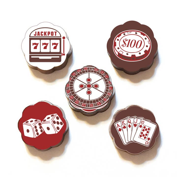 Casino - Caramels enrobés de chocolat pour la vente par Chouquette