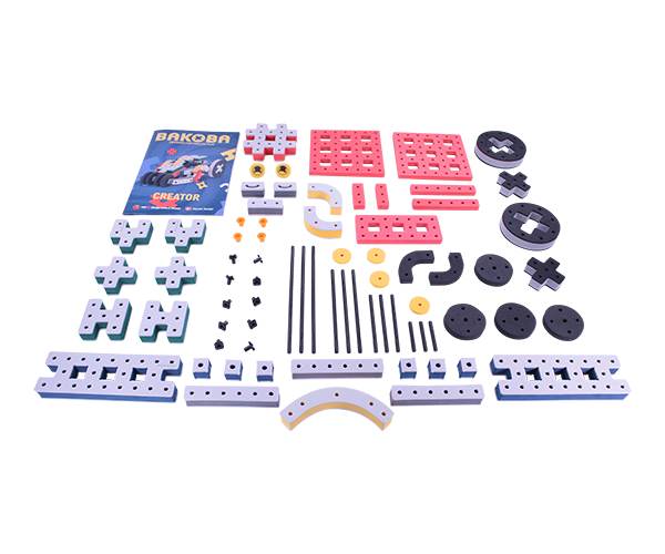 BAKOBA - Wholesale Building Set - Kids - Creator Toy Building Set with 72pcs, 3+ Years1