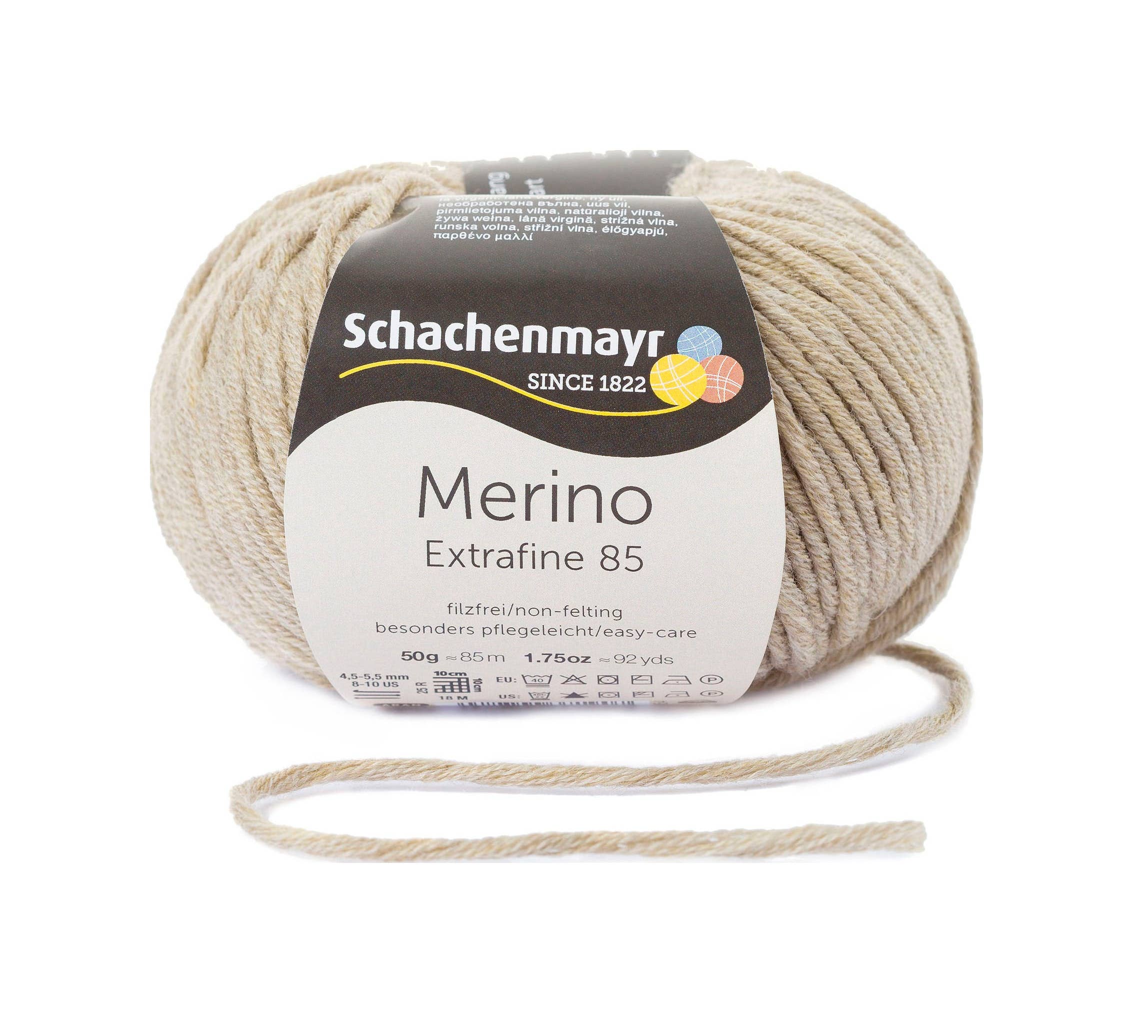 MEZ Crafts Germany – Engroshandel Garn – Schachenmayr Merino Extrafine 85 10X50G38