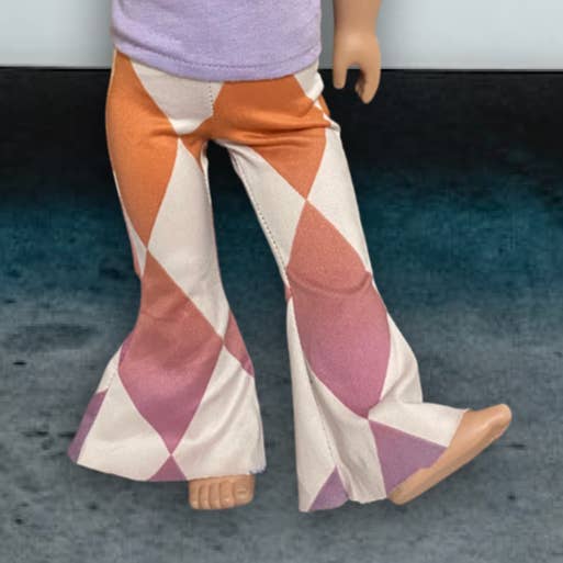 The Design Chambers - Wholesale Doll Clothing - Kids - Matching My Life Doll Bellbottoms-Dress your doll like you!3