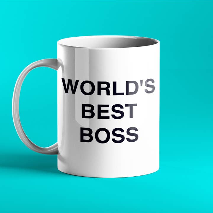 World's Best Boss - Funny for wholesale by Prickly Cards