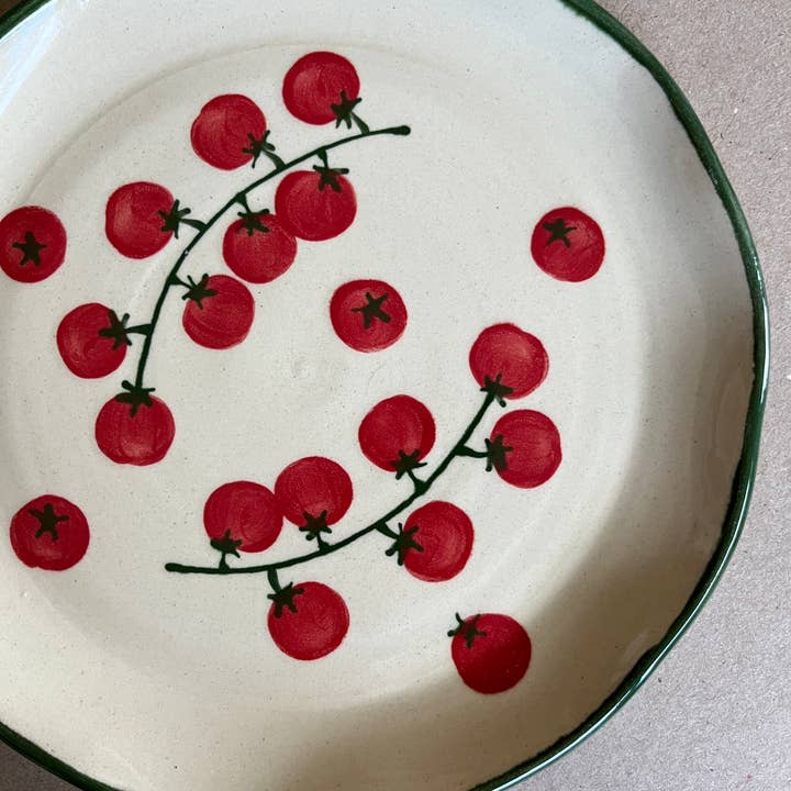 Ninth House Goods – prato fundo e saladeira por atacado – Prato para Almoço/Salada com Tomates Cereja3