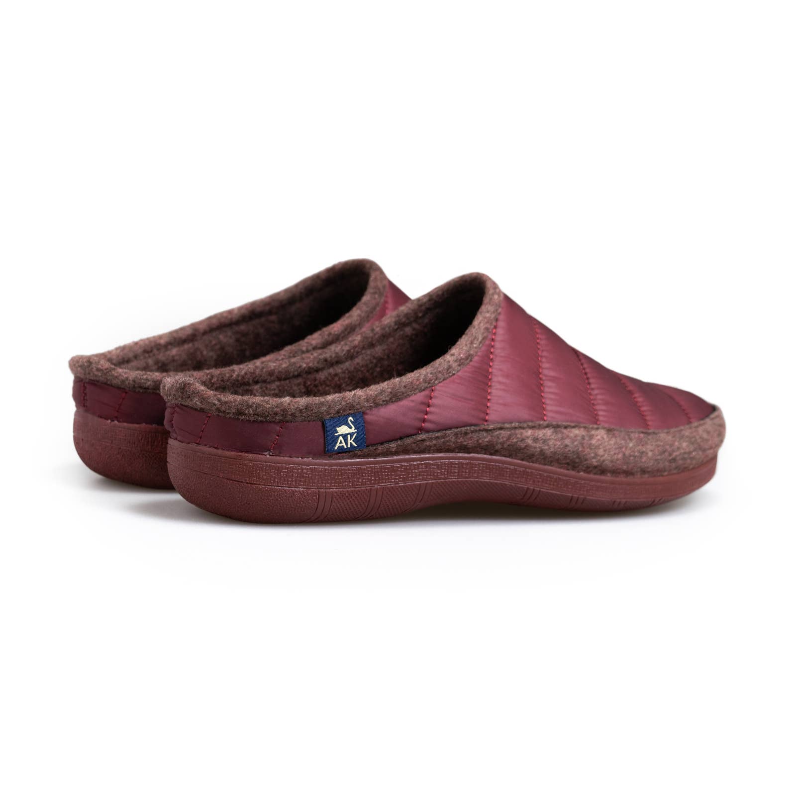Haikon Hada (Calzame, Alster Komfort, Timoni) - Wholesale Slippers - Women's - Venus Bordeaux Alster Comfort – House slipper with bio sole and recycled lining2