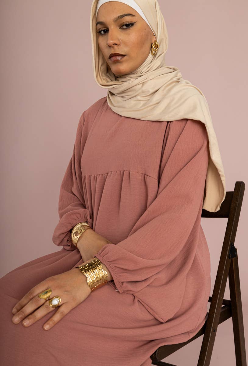 IDEAL OUTFIT - Wholesale Kaftan - Dames - Abaya met ballonmouwen model ref:2379jazz voor dames15