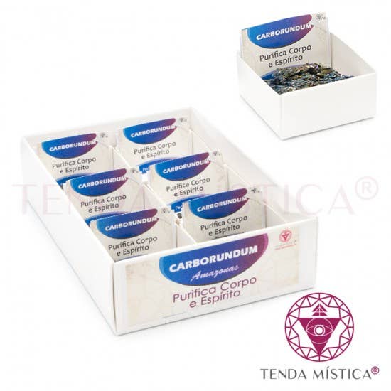 Tenda MÃstica - Wholesale Spiritual Stone/Crystal - Boxes 4X4 Carborundum 6Unit