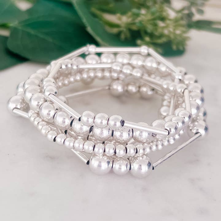 B-562-Silver for wholesale by Lou & Co