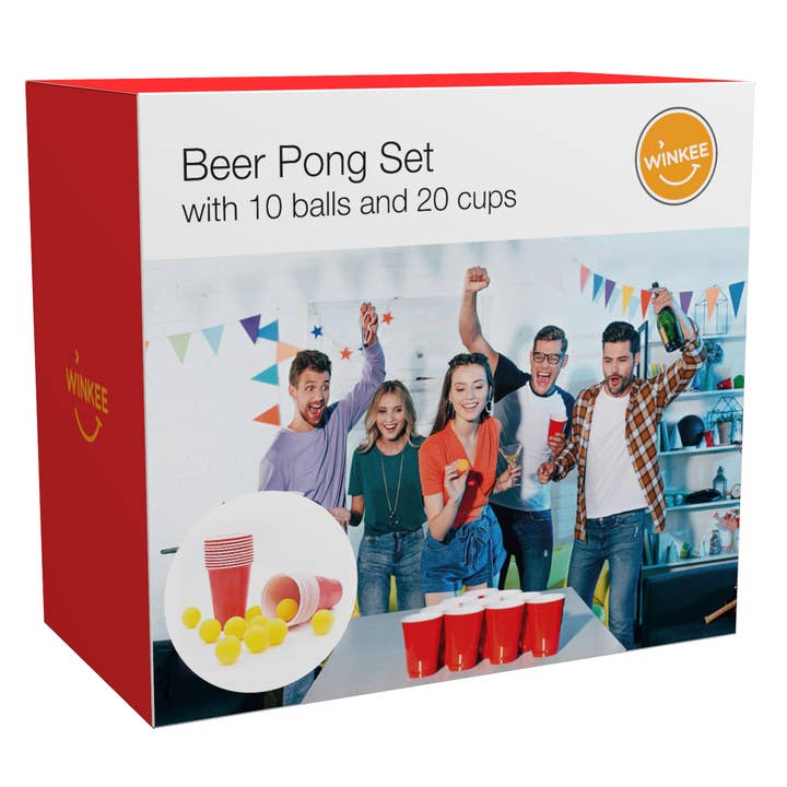 MAGS - Wholesale Stacking Game - Beer pong game with 20 cups and 10 balls2