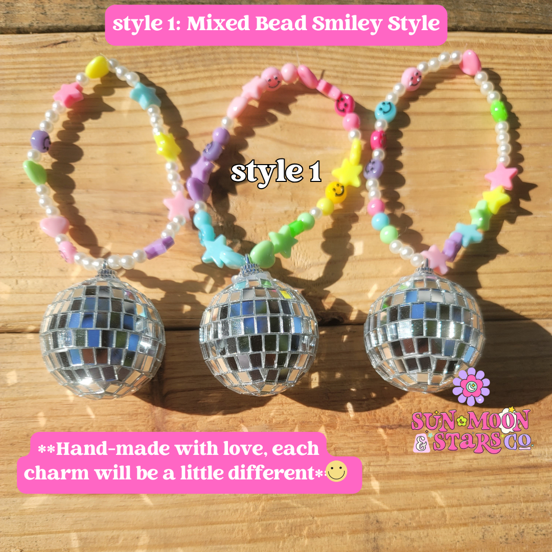 Sun Moon & Stars Co. - Wholesale Car Decorative Charm - Women's - Disco Ball Car Charms2