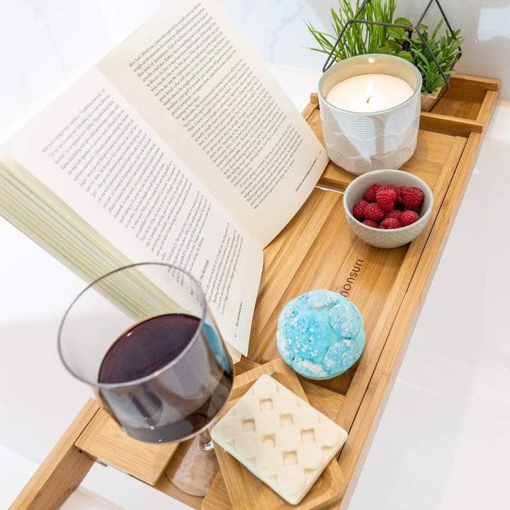 Monsuri - Wholesale Bath Caddy - Bamboo Bath Caddy10