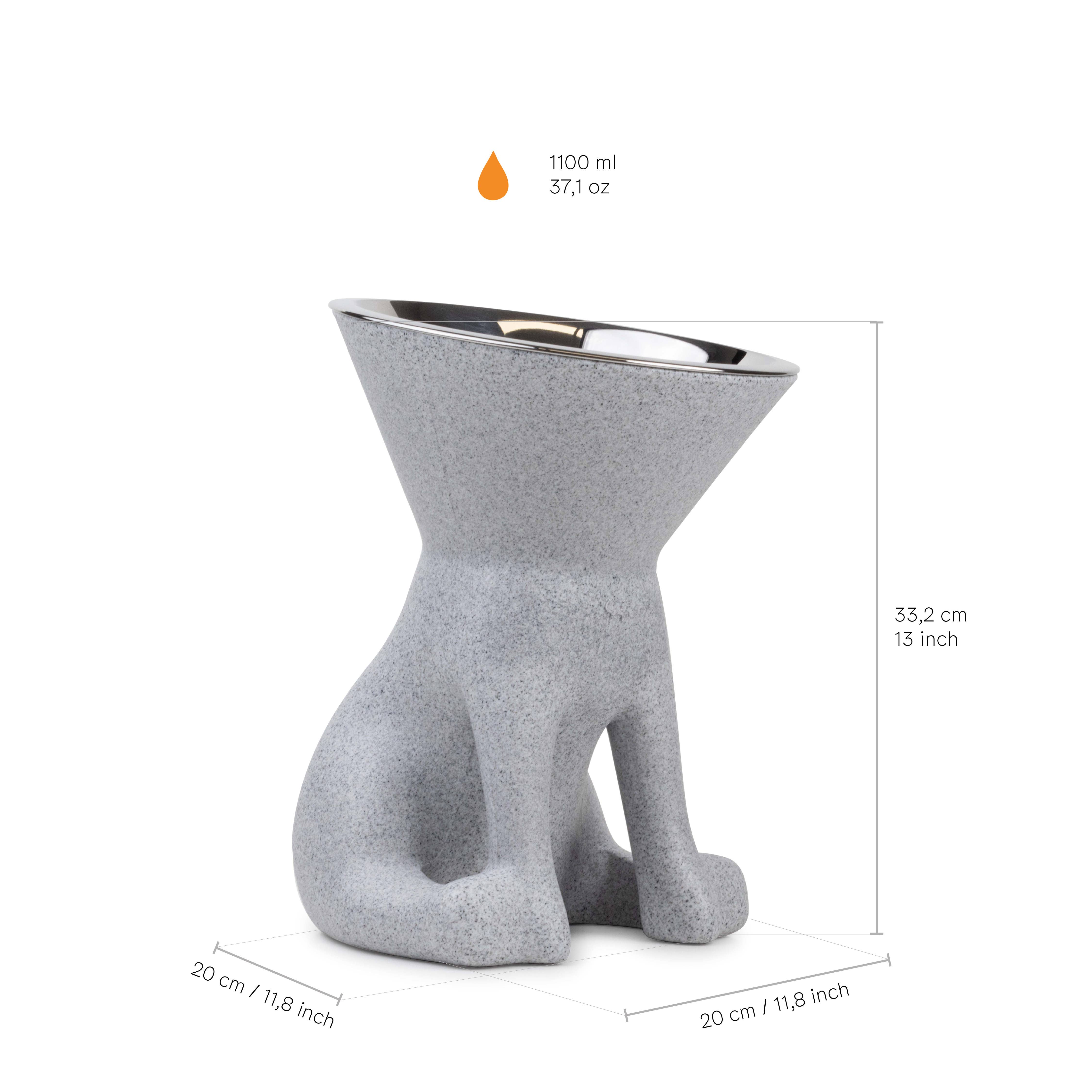 United Pets - Vente Gamelle – chat et chien - Elizabeth : gamelle surélevée pour chien34