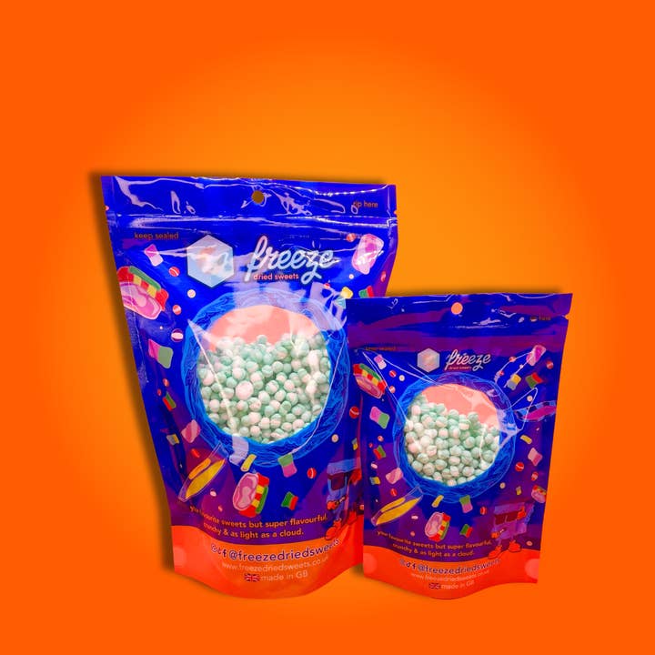 Freeze Dried Sweets - Vente Bonbons durs - Apple Infinions 60g - Bonbons lyophilisés